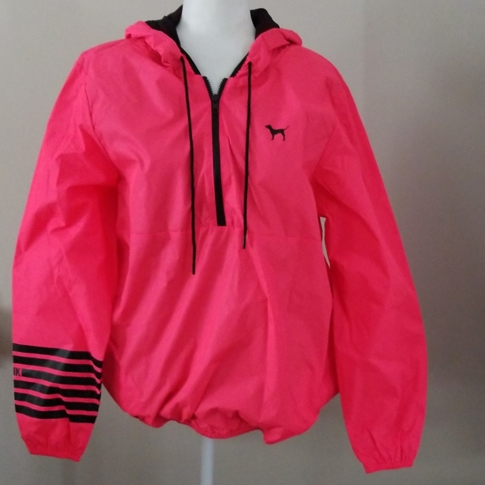 PINK Victoria Secret windbreaker with mesh lining